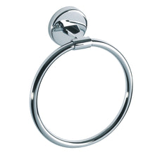 Load image into Gallery viewer, Towel Ring Dot Collection Chrome