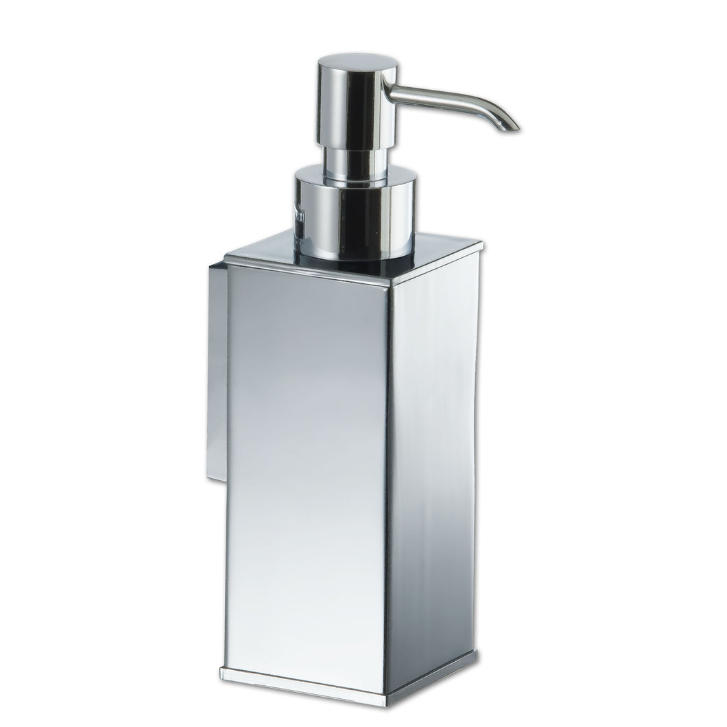 Wall soap Dispenser Square Complements Collection Chrome