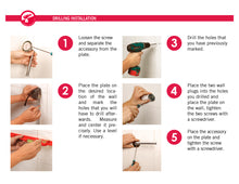 Load image into Gallery viewer, Paper Holder without Cover Lum Collection Chrome