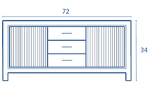 Load image into Gallery viewer, Unit 72in New Versalles 3 DR + 2 D