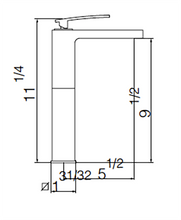 Load image into Gallery viewer, Faucet Tall Despertar Chrome