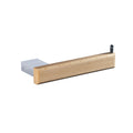 Paper holder without cover Natura Collection Chrome/Wood