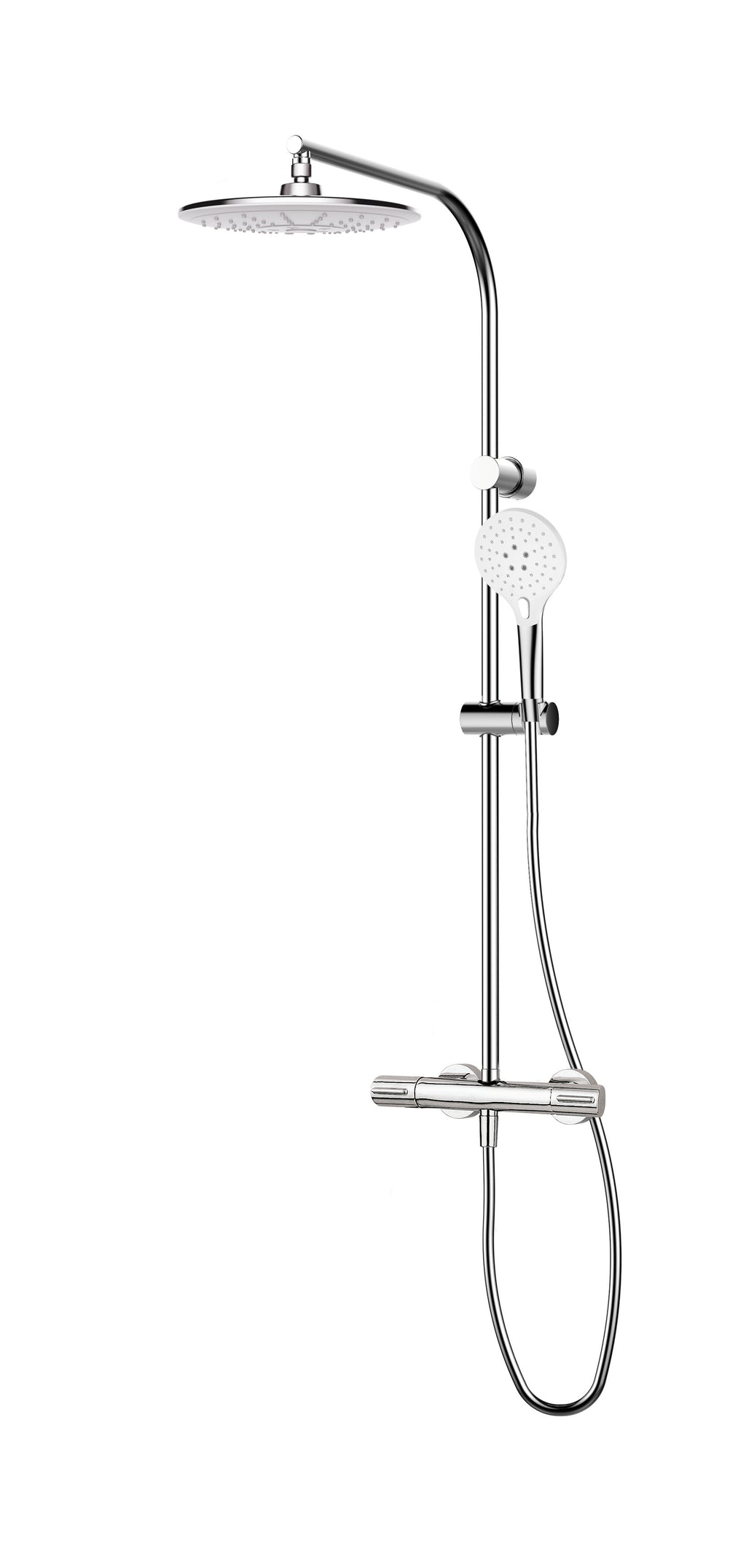 Chrome Dry Thermostatic Shower Column
