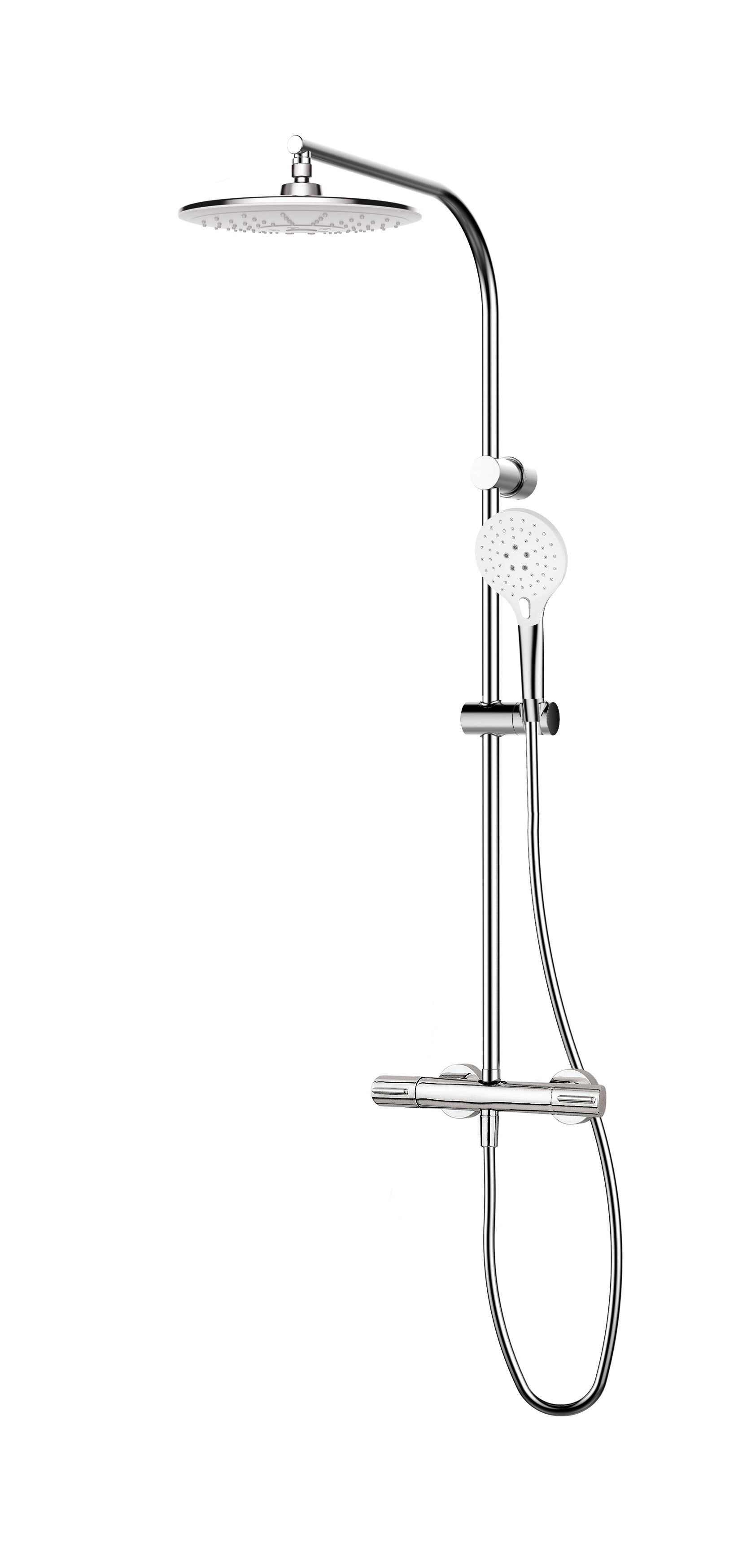 Chrome Dry Thermostatic Shower Column