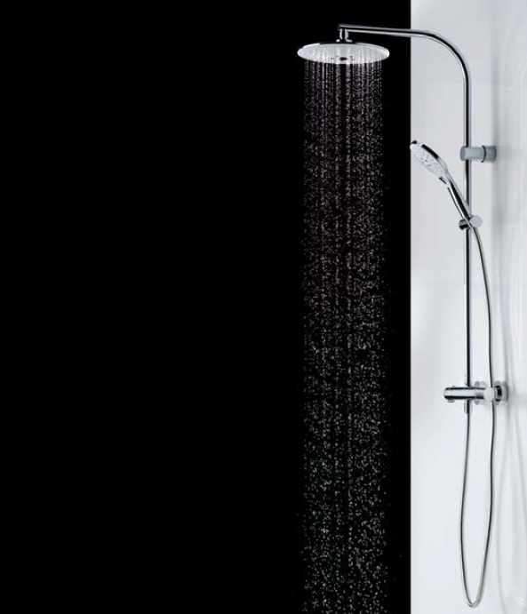 Chrome Dry Thermostatic Shower Column