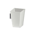 Wall Toothbrush Holder Cristal Collection Chrome