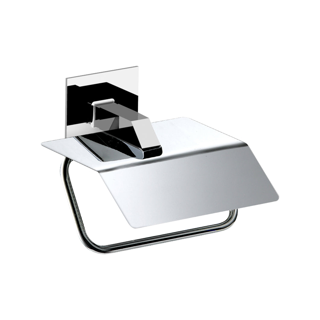 Paper holder with shelf Sintor Colllection Chrome