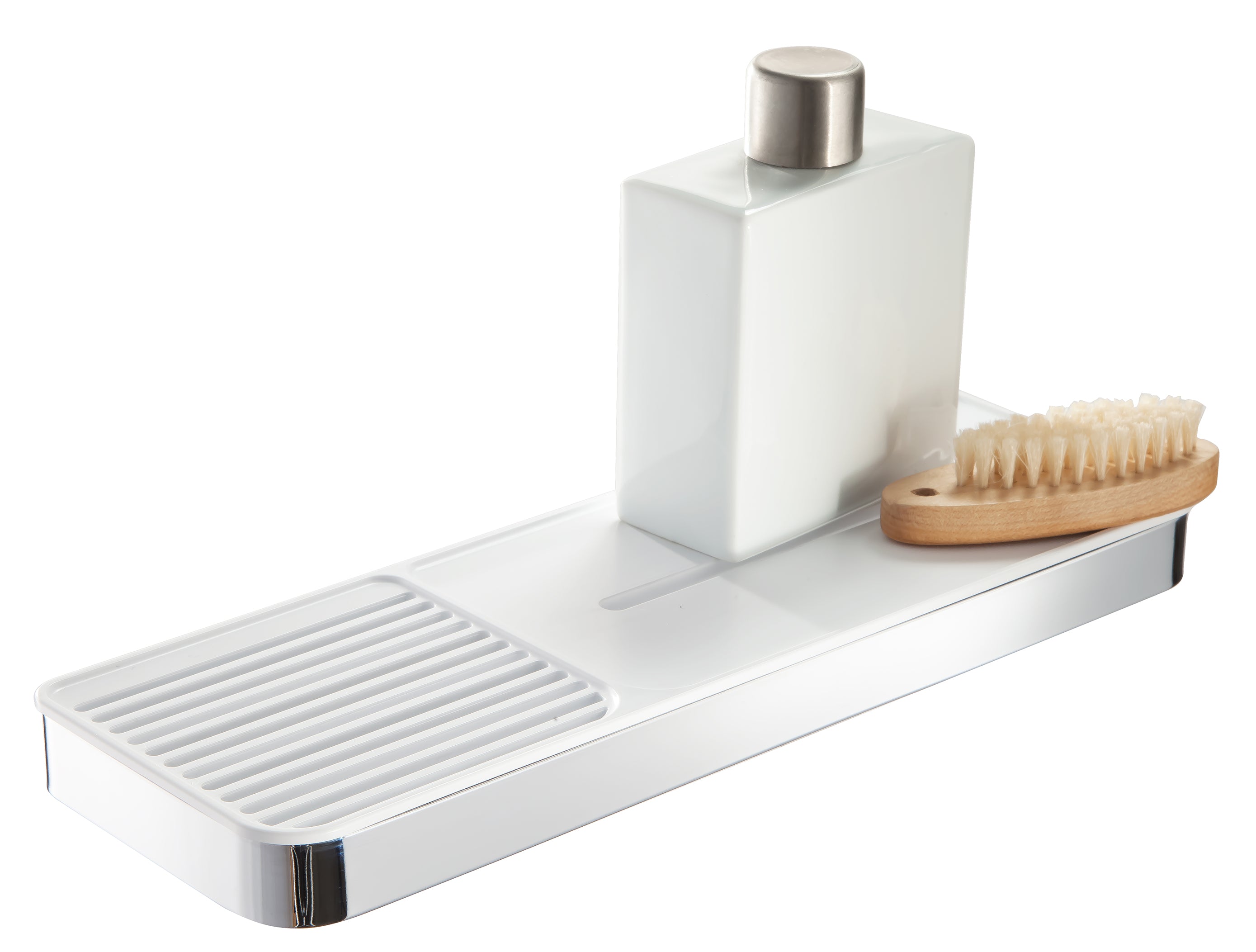 Shower Wall Shelf Eco Collection Inox