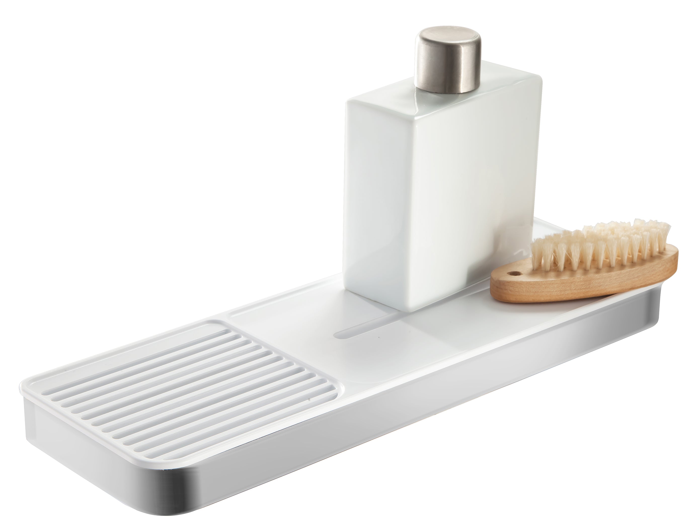 Shower Wall Shelf Eco Collection Inox