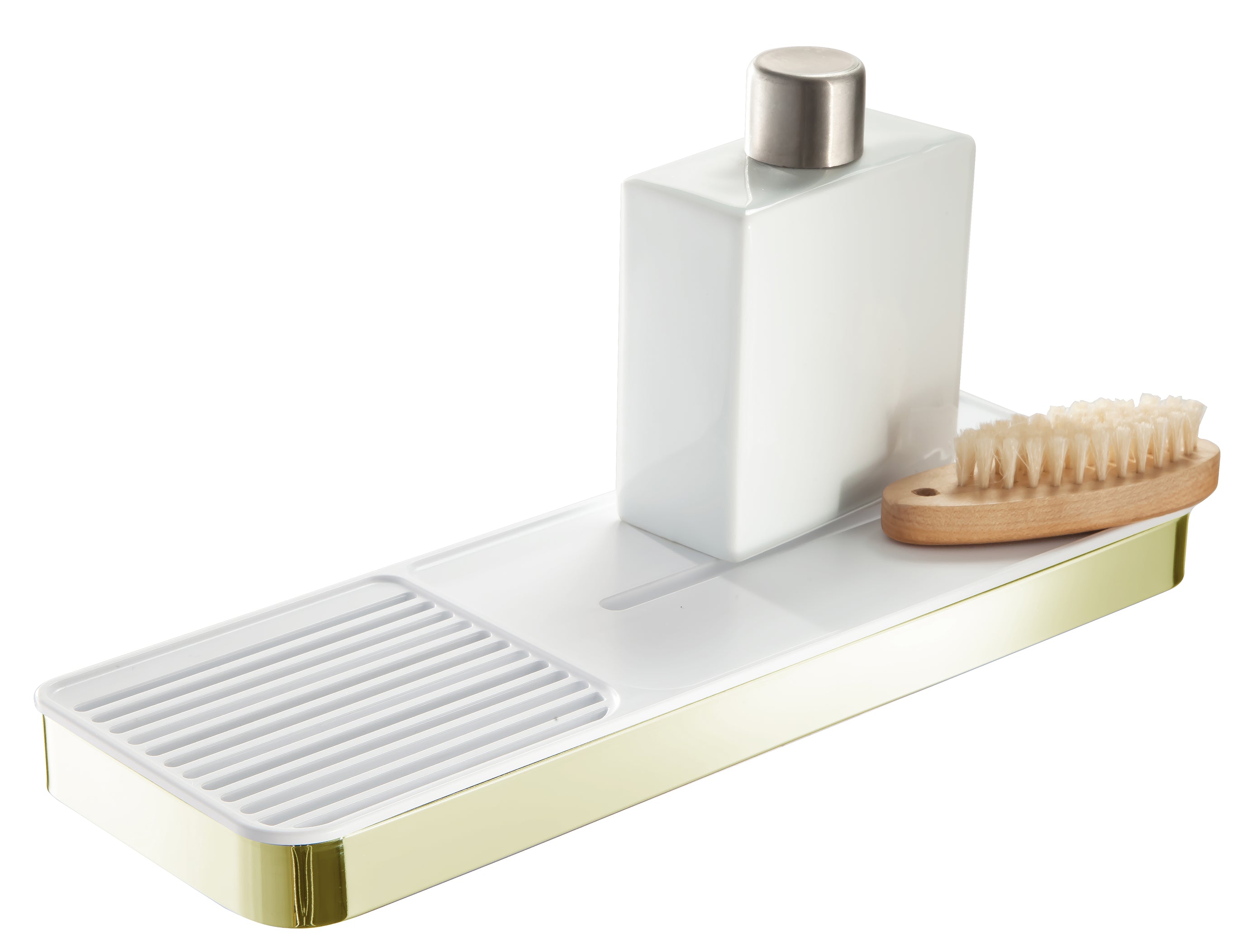 Shower Wall Shelf Eco Collection Inox
