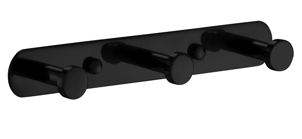 Triple Robe Hook Eco Collection Brushed