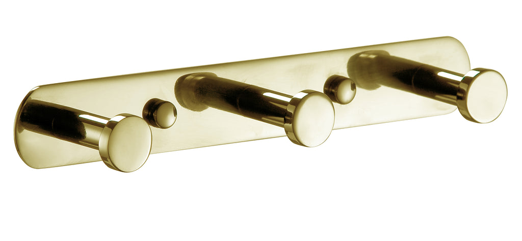 Triple Robe Hook Eco Collection Brushed