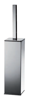 Stand Toilet Brush Square Nicole Collection Chrome