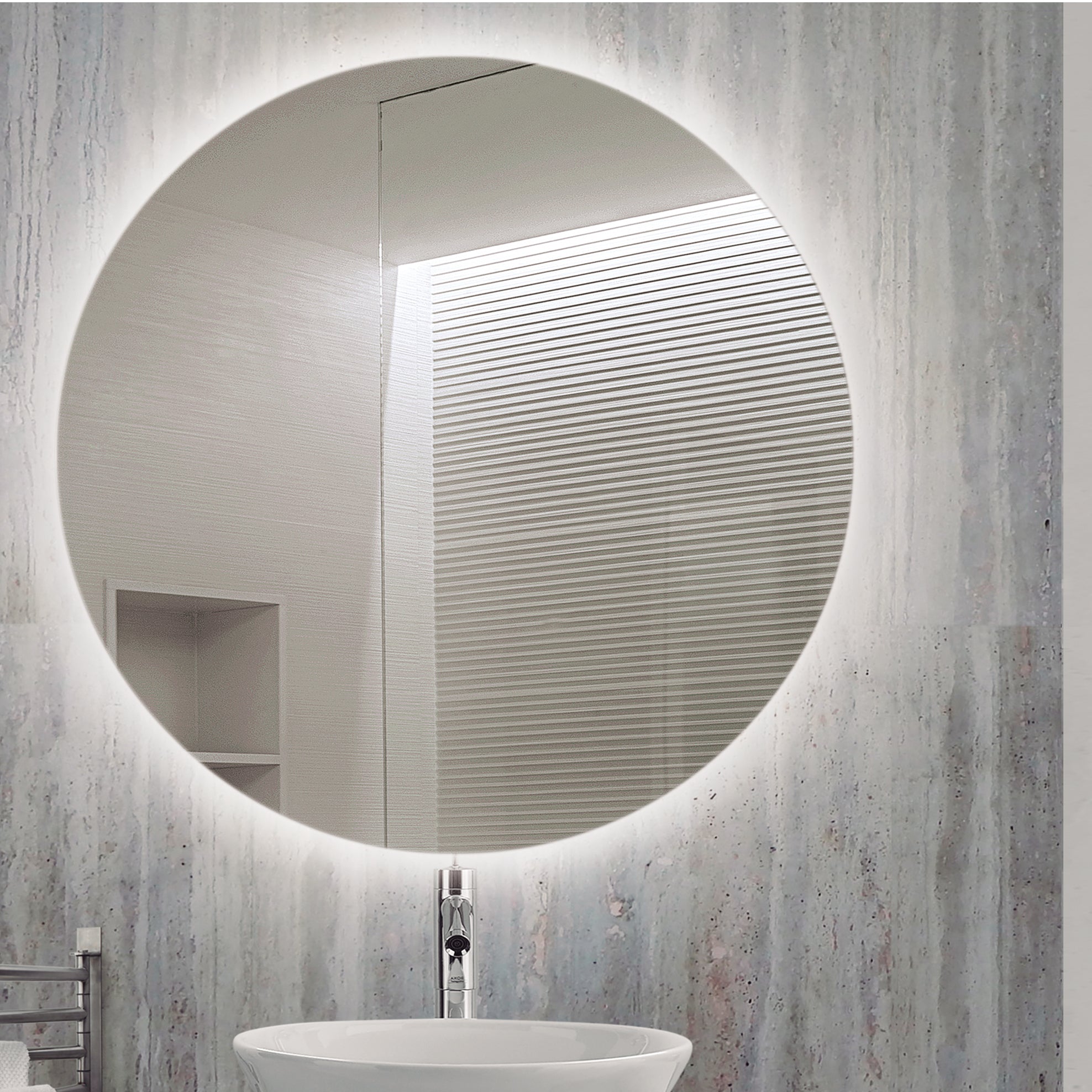 Aura - LED Light bathroom vanity mirror