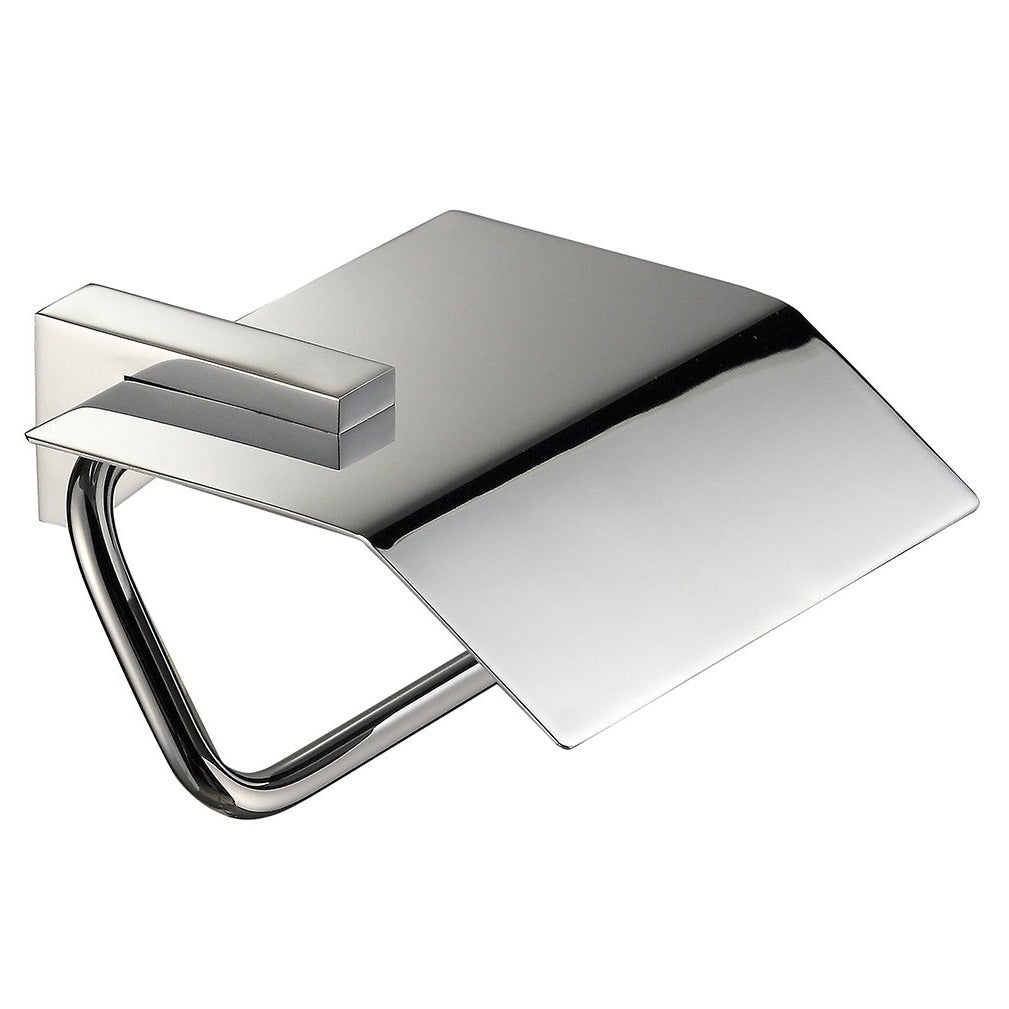 Paper holder with shelf  Cristal Collection Chrome