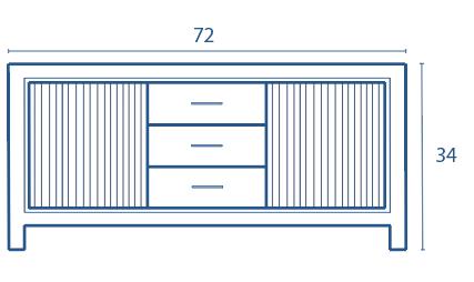 72' New Versalles 3 DR + 2 D